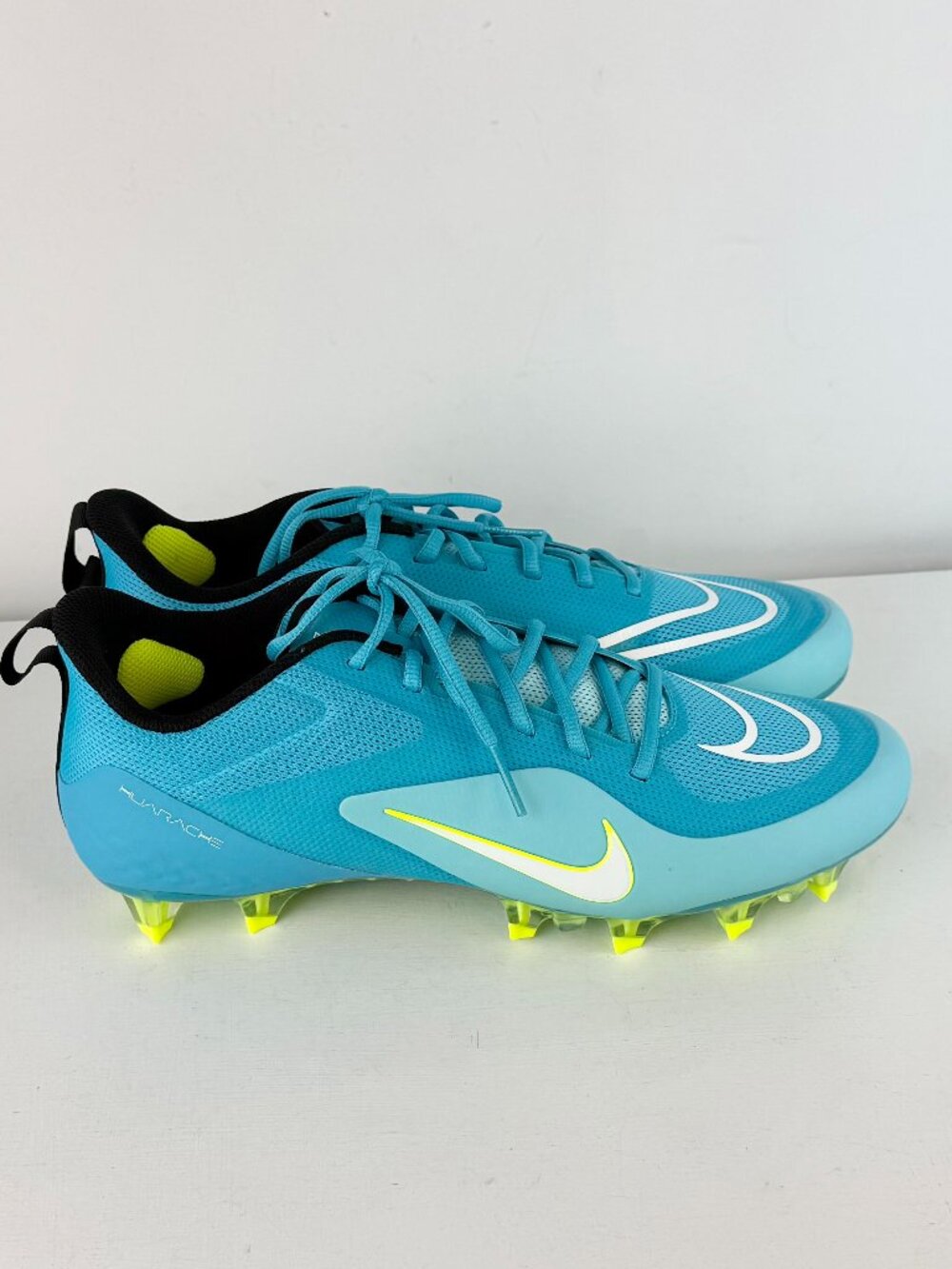 Men's 11.5 - Nike Alpha Huarache 8 Pro Lacrosse Cleats - Turquoise CW4439-400